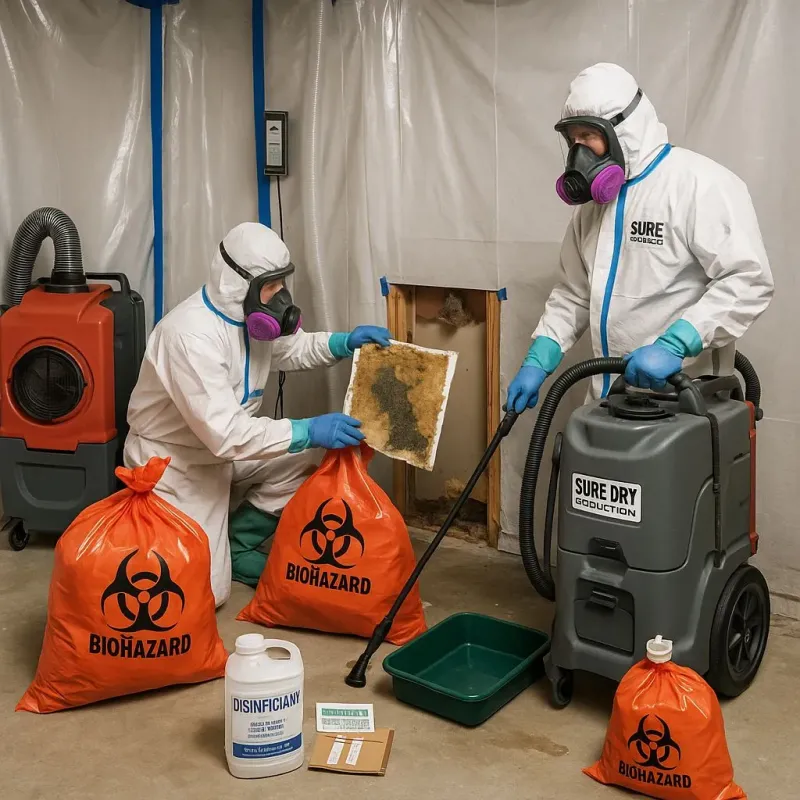 Contaminated Water Handling Protocols process in Dent County, MO